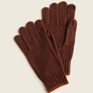 NWT Men’s J Crew lambs wool gloves
